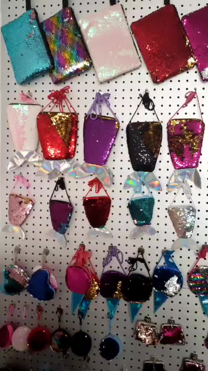 Cross-Border Hot Selling New Mermaid Tail Messenger Bag Sing...